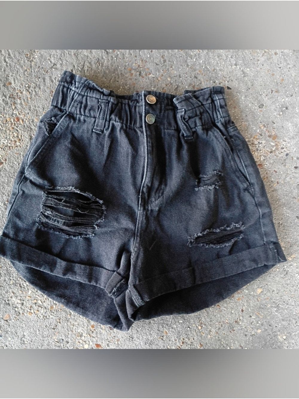 2/$10 Forever 21 High-Waist Distressed Women’s Shorts Size Small
